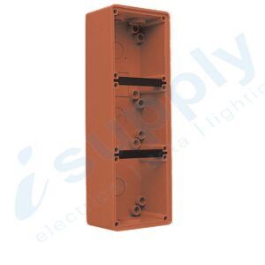 PULSET 3 Way/Gang Deep Mounting Enclosure - RO (IP/G3E/RO)