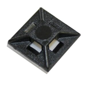 Cabac SELF ADHESIVE MOUNT 12.7MM UV BLACK SAM12.7BK