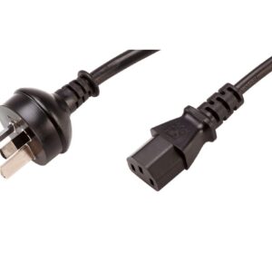 Cabac CABLE 3-PIN AU TO IEC C13 BLK 2M 40IEC2