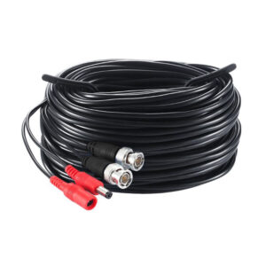 30m Pre-terminated Combined Power & 4K BNC Video Lead VIDPWR30RG59