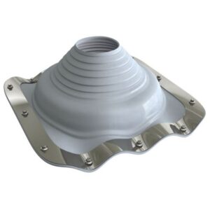 Flashing #0, Solar 0-35mm Pipe 100 x 100mm Base, Grey Premium DEKDFE100GS