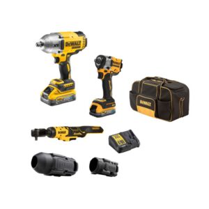 DEWALT 18V XR 3 Piece Combo Kit AUTO / POWERSTACK DEWDCZ395E1H1-XE