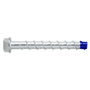 50 x Blue-Tip 2 HEX Galvanised 6x80mm POWPBTG680-PWR