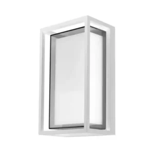 Martec Crew 12W LED Tricolour Wall Exterior White MLXC34512W
