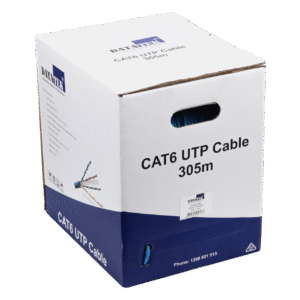 Datatek CAT6 UTP 24AWG Cable Blue -305m Box 03JDCAT6BL