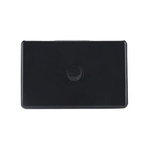 AVOL AVOL Power Point 1 Gang Single Pole | 250VAC 10A | Black | Horizontal ESW151B