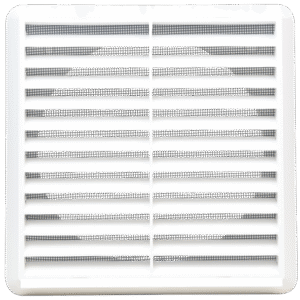 Fantech EPFL/PFL External Fixed Louvre Grille EPFL100BK