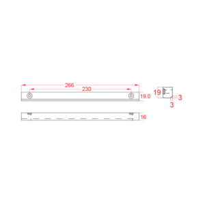 Watchguard Filler Bar (16.0mm) MAGLOC-ABL