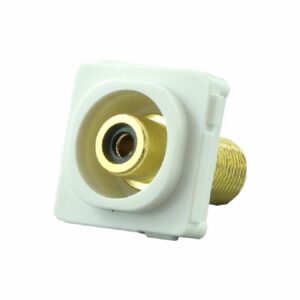 Connected Switchgear RCA Mechanism Recessed Black ID - White CS-MRCARB