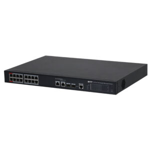 VIP Vision 16-port Managed Gigabit Hi-PoE Ethernet Switch VSPOE-SWB16G3