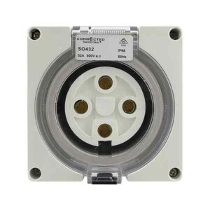 CGS IP66 Socket Outlet 4 Pin – 500V 32A SO432