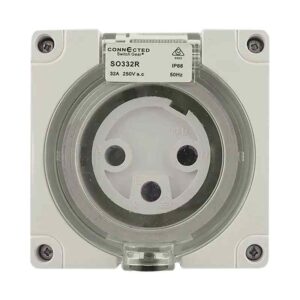 CGS IP66 Socket Outlet 3 Pin – 250V 32A SO332R