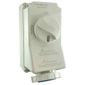 CGS IP67 Combination Switched Socket Outlet Interlock 5 Pin 240V 16A CS516-240E