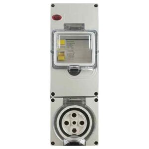 CGS IP66 RCD Protected Socket Outlet 5 Pin – 500V 32A RPSO532