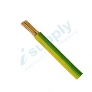 10 x 6mm Earth Building Wire Electrical Cable BUY PER METRE