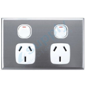 DEXTON Double Power Point Socket Outlet