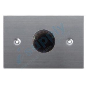 DEXTON Universal Design Light Dimmer & Trailing FLAT STAINLESS STEEL BLACK