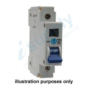 ELECTRIC CABLE ONE POLE MAIN SWITCH 1 100A SWITCHBOARD ELECTRICAL