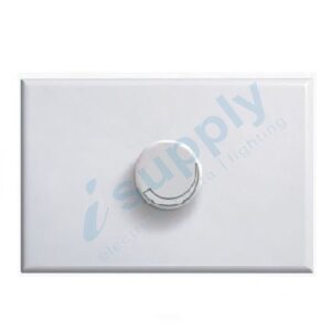 DEXTON Universal Design Light Dimmer and Trailing With Slim 5mm Plate DXDM450